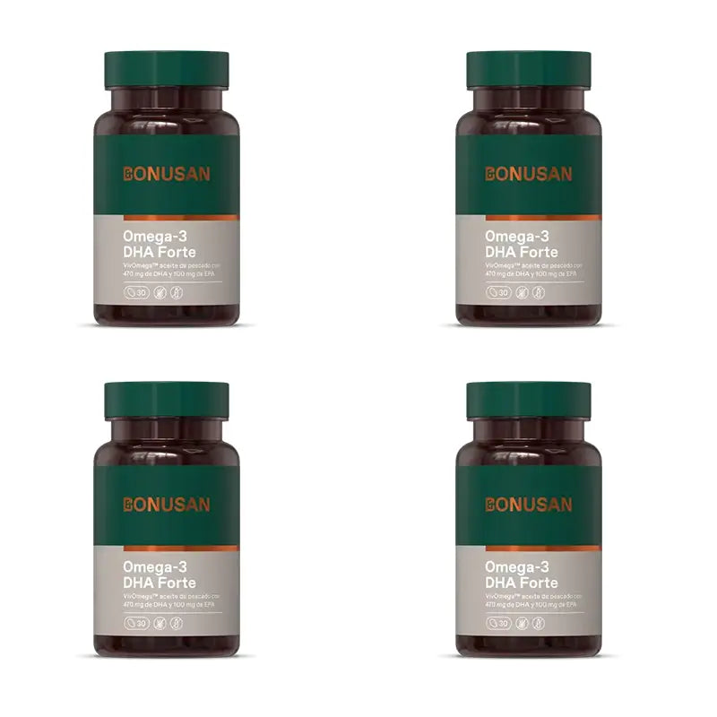 Bonusan Omega-3 Dha Forte , 4X30 Softgels