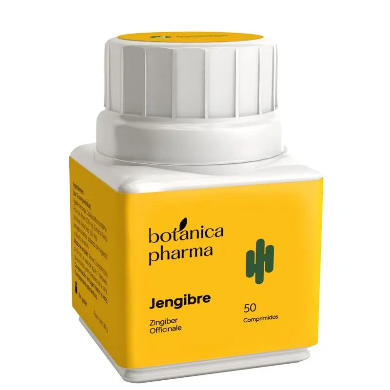 Botanicapharma Ginger, 500 Mg 50 Tablets
