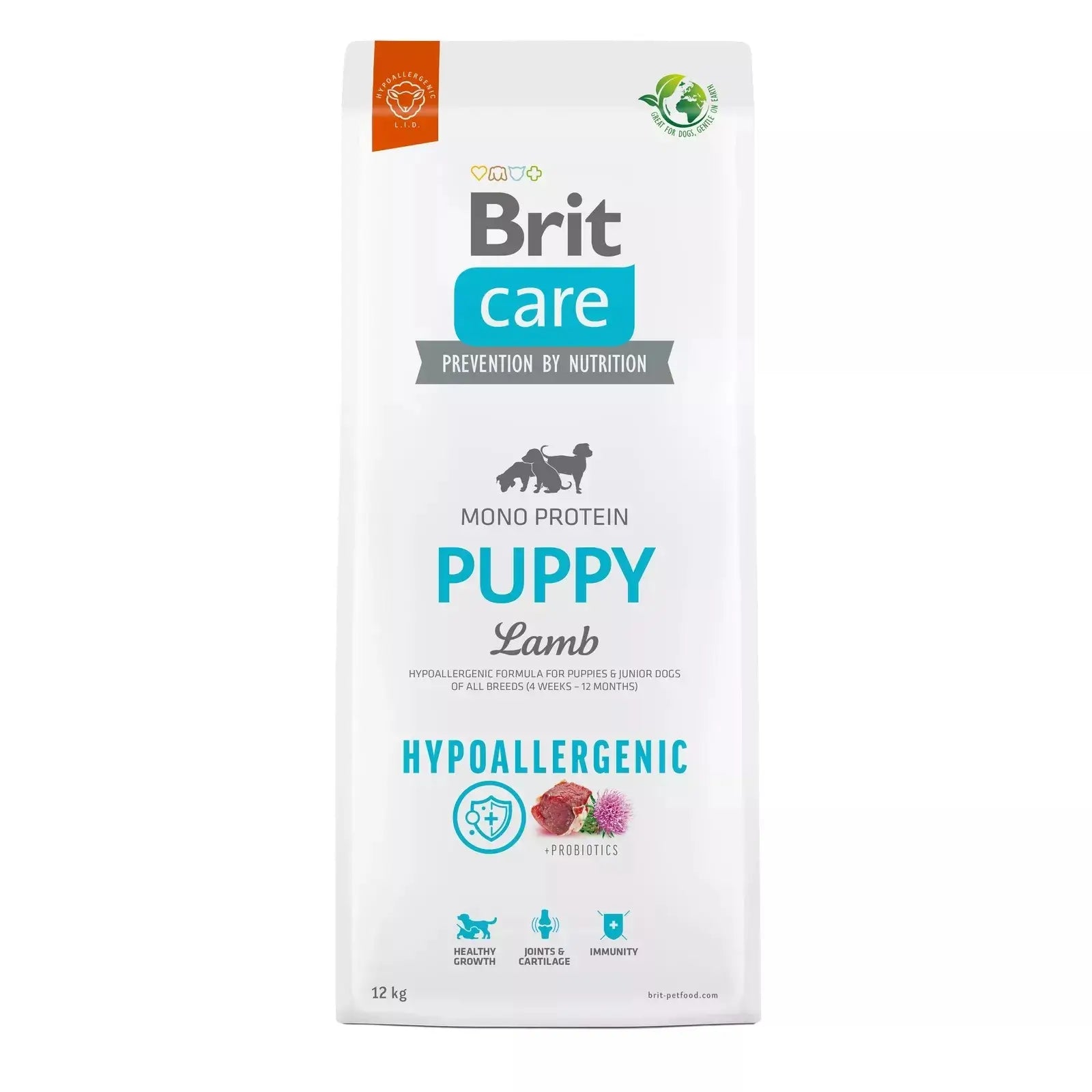 Brit Care Dog Puppy Hypoallergenic 12 kg für Hunde