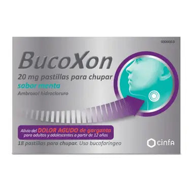 Bucoxon 20 mg 18 Lozenges Peppermint
