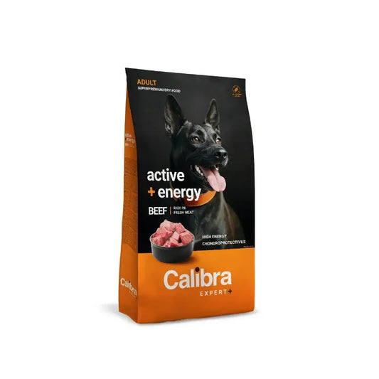 Calibra Dog Expert+ Adult Aktiv & Energie Calibra Dog Expert+ Adult Aktiv & Energie Rindfleischfutter 2Kg