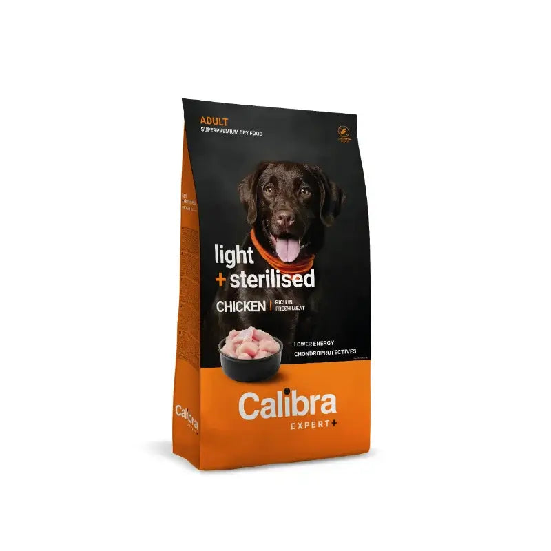 Calibra Dog Expert+ Adult Light & Steril. Hühnerfutter 750G