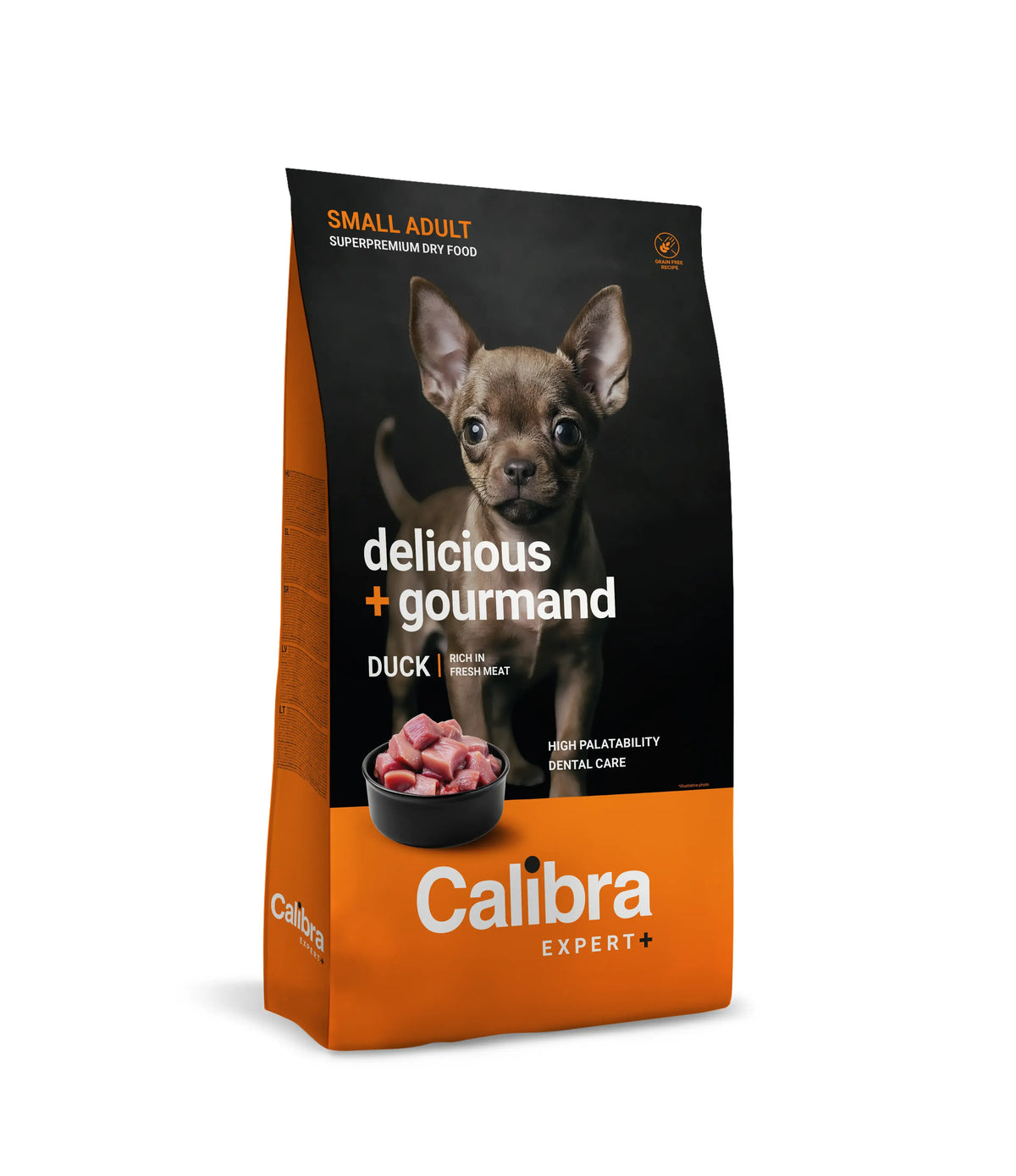 Calibra Dog Expert+ Adult Small Delicious & Gourm. Futter 400G