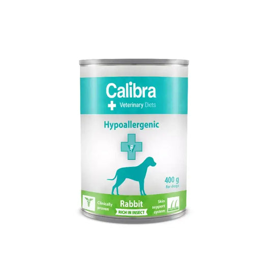 Calibra Vet Diet Hund Hypoallergen Kaninchen Insekten Nassfutter 6X400Gr
