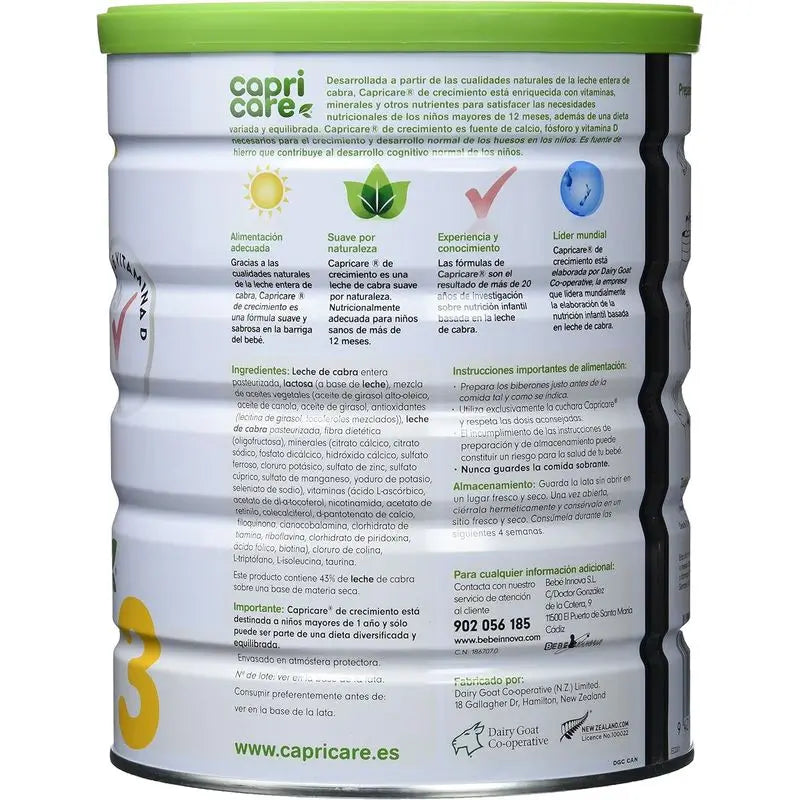 Capricare 3 Aufwuchs-Milch, 800g