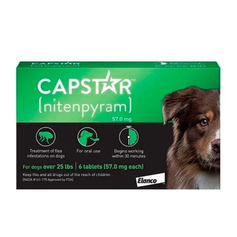 Capstar 57 Mg Hund 11-60Kg, 6 Tabletten