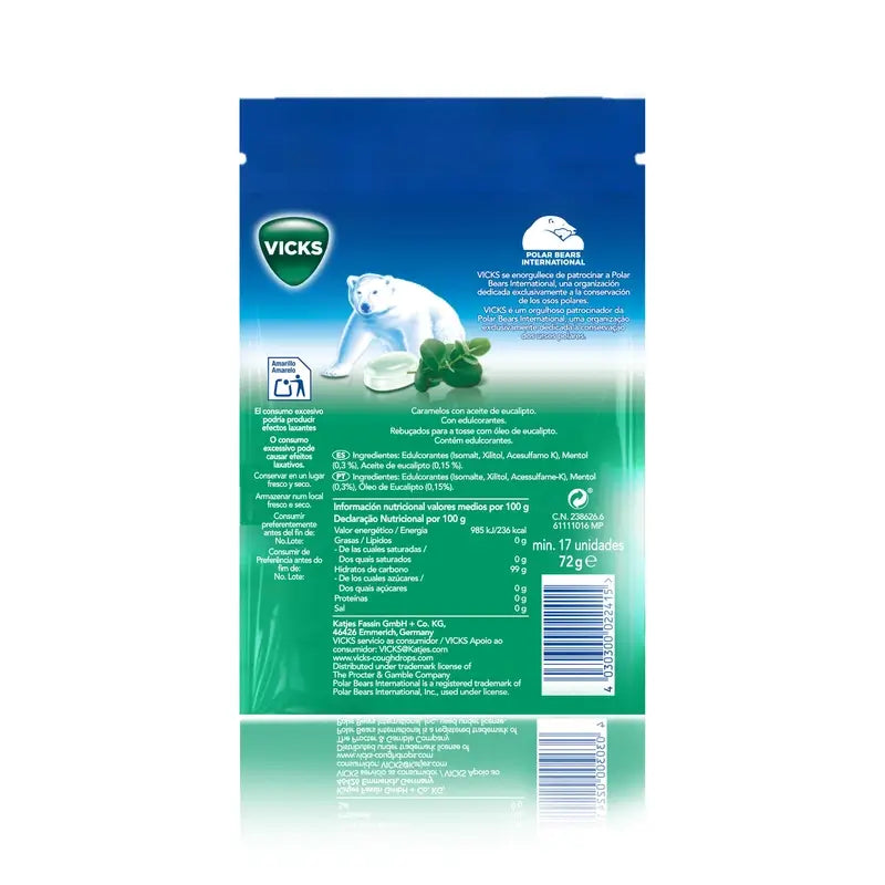Vicks Double Action Bonbons 72 gr