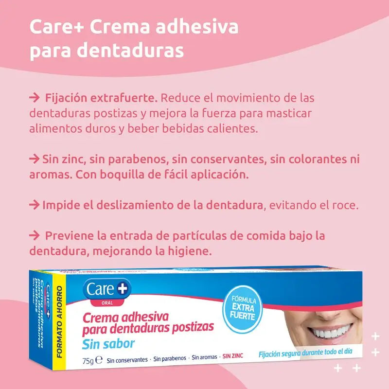 Care+ Klebecreme 75 gr