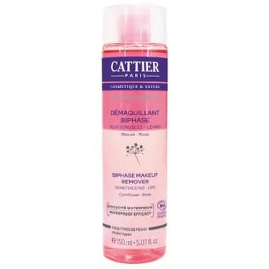 Cattier Biphasic Eye & Lip Make-up Remover 150Ml.