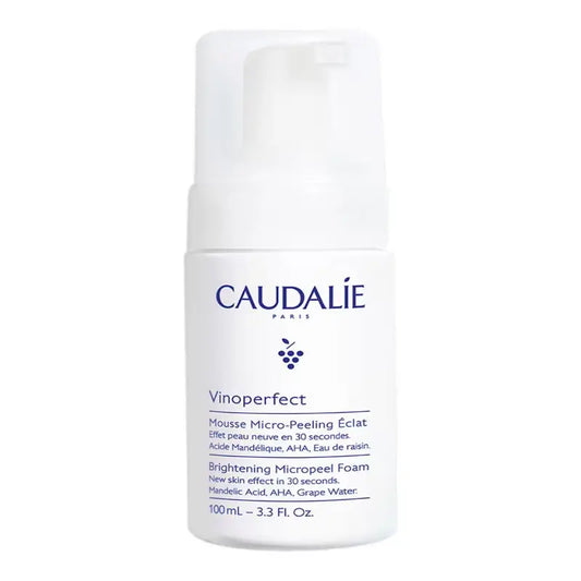 Caudalie Aufhellender Mikropeeling-Schaum mit Manelinsäure (Aha) , 100 ml