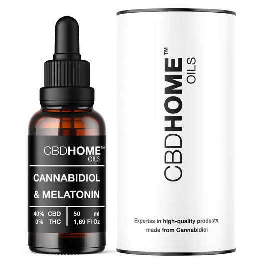 CBD Home 40% CBD-Öl mit Melatonin, 50 ml