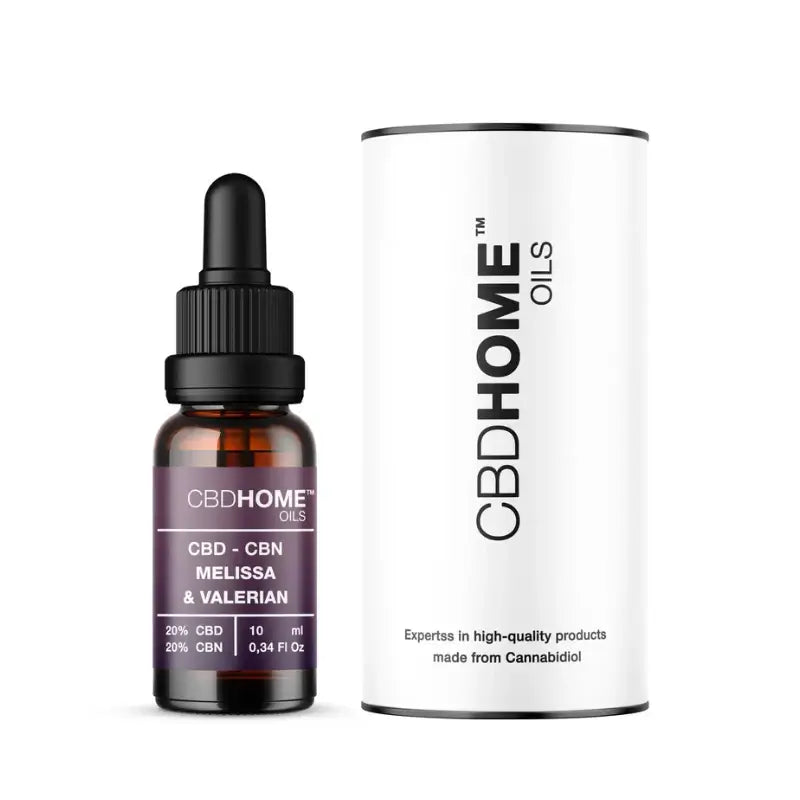 CBD HOME CBD-Öl + CBC + Melisse + Baldrian, 10 ml