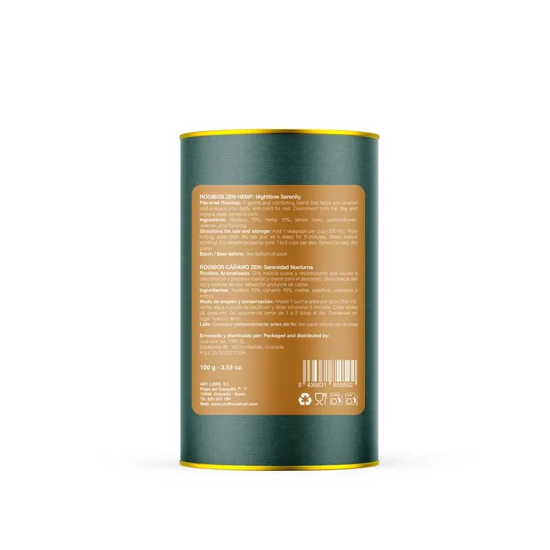 CBD HOME – Rooibos-Tee mit Hanf – 100 g