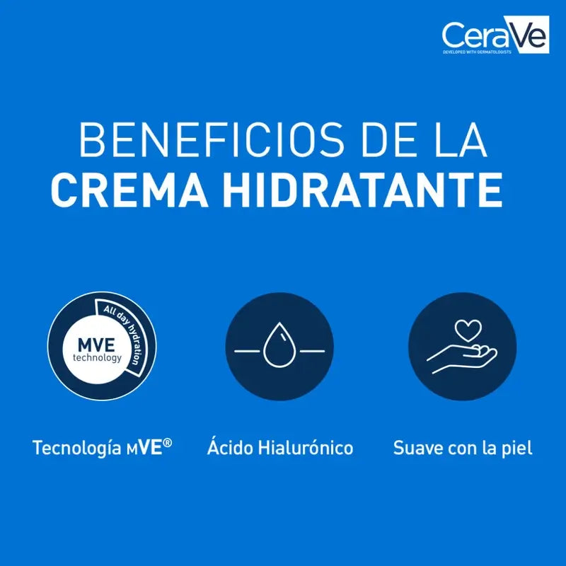 CeraVe Feuchtigkeitscreme für trockene Haut, 340 gr