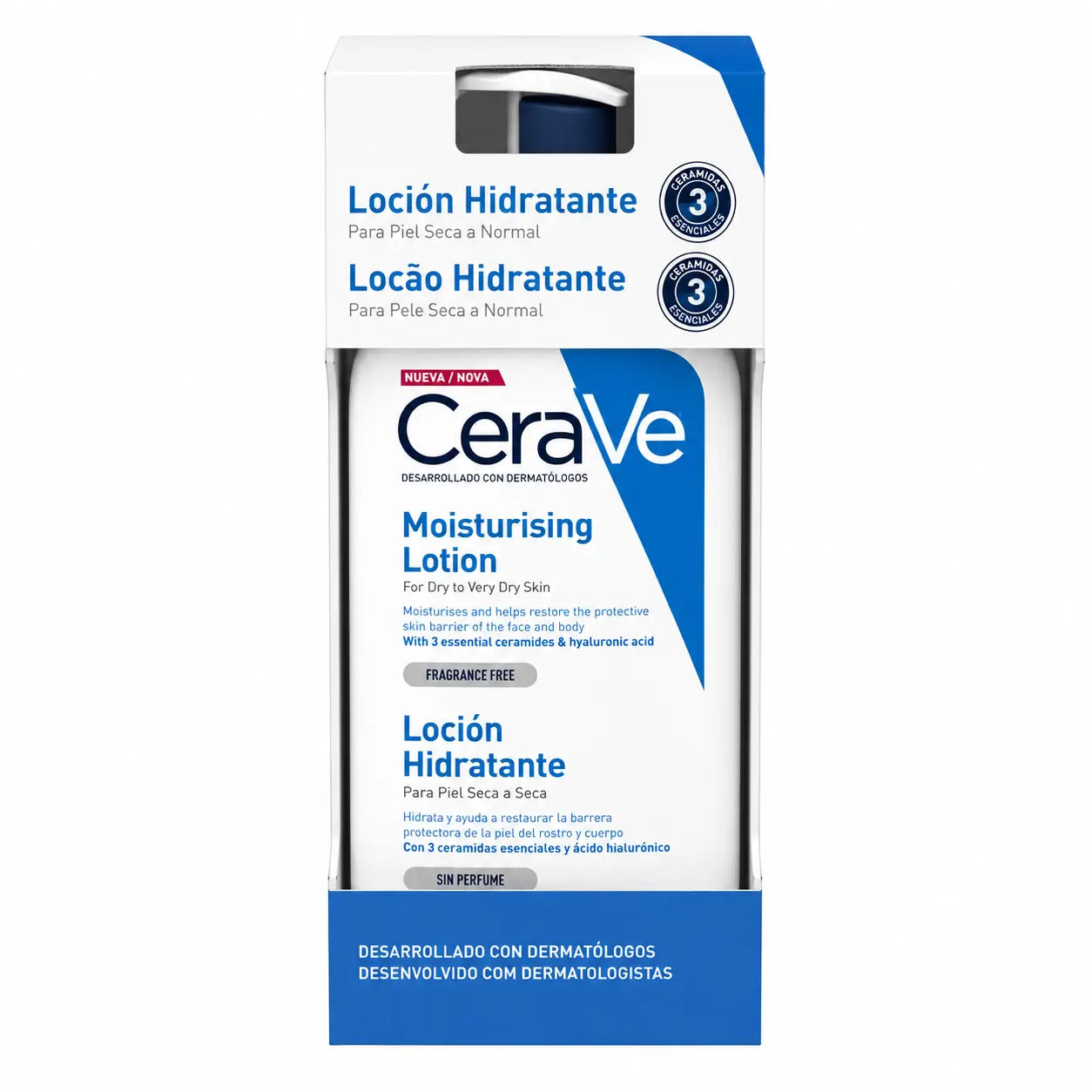 CeraVe Duplo feuchtigkeitsspendende Lotion, 2x473 ml