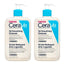 CeraVe Duplo Sa Anti-Roughness Cleaner, 2X473 ml