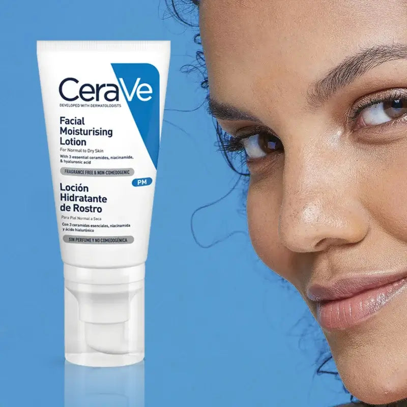 CeraVe Feuchtigkeitsspendende Gesichtslotion, 52 ml