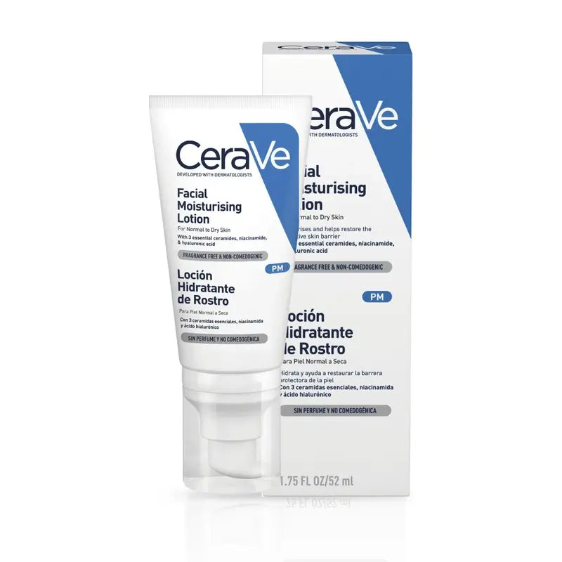 CeraVe Feuchtigkeitsspendende Gesichtslotion, 52 ml