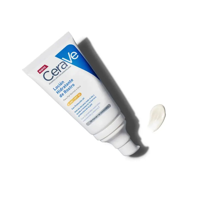 CeraVe Feuchtigkeitslotion für das Gesicht SPF 50, 52 ml