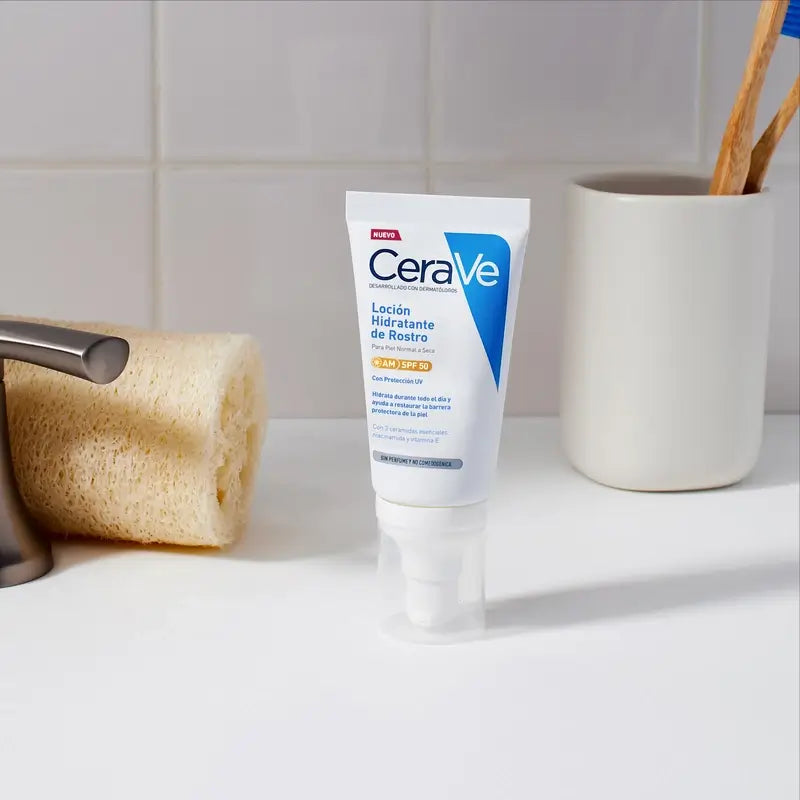 CeraVe Feuchtigkeitslotion für das Gesicht SPF 50, 52 ml