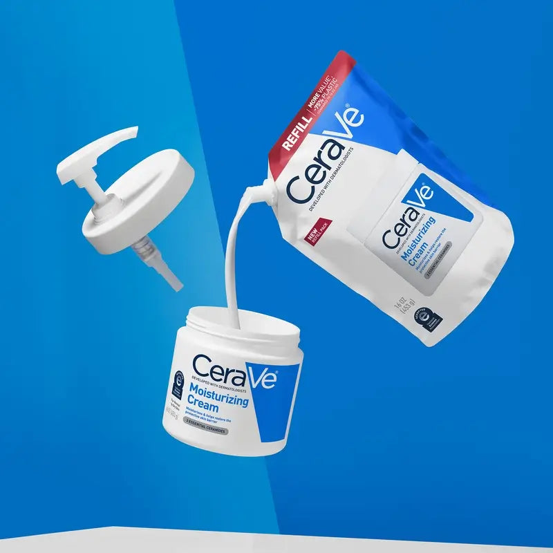 CeraVe Feuchtigkeitscreme Nachfüllpackung, 454 ml