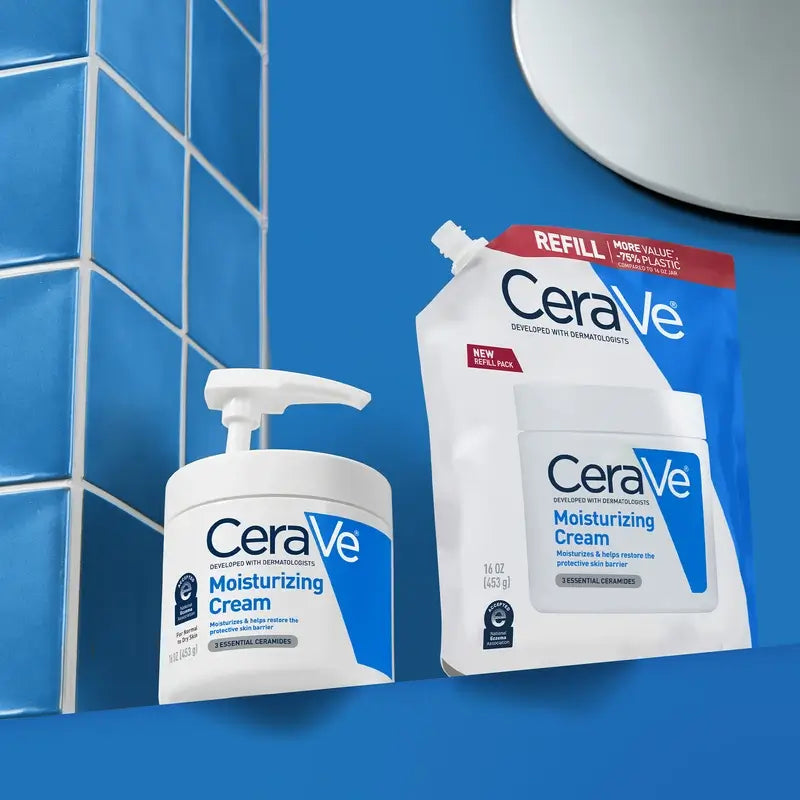 CeraVe Feuchtigkeitscreme Nachfüllpackung, 454 ml
