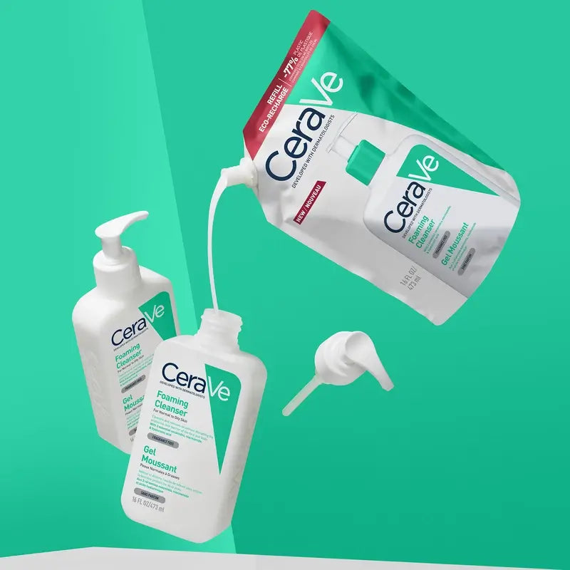 CeraVe Nachfüllpackung schäumendes Reinigungsgel , 473 ml