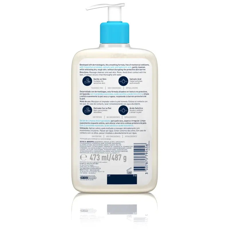 CeraVe Anti-Rauheits-Reiniger, 473 ml