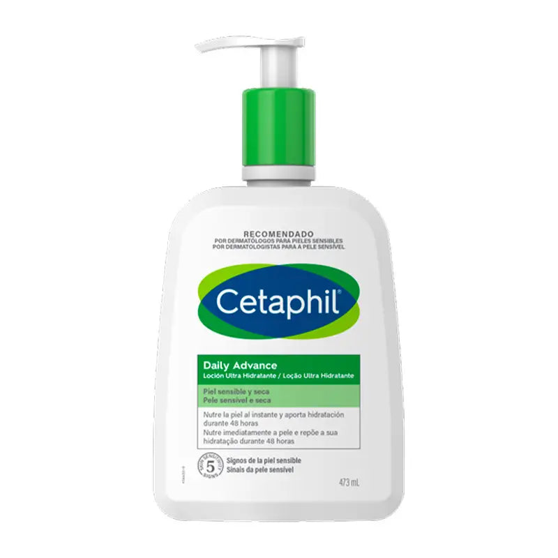 Cetaphil Daily Advance Ultra Moisturising Lotion for Sensitive and Dry Skin, 473 ml
