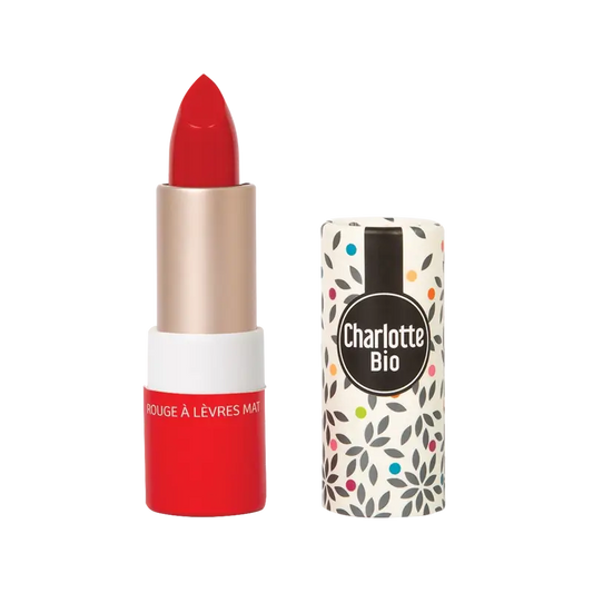 Charlotte Bio Matte Lipstick The Real Red 3,5 G