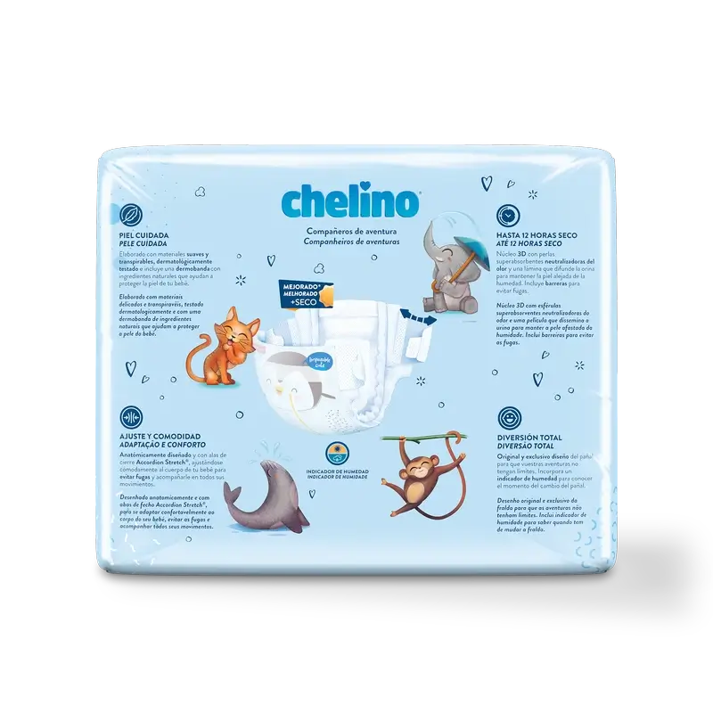Chelino Windel Größe 5 (13-18 Kg) , 30 Stück