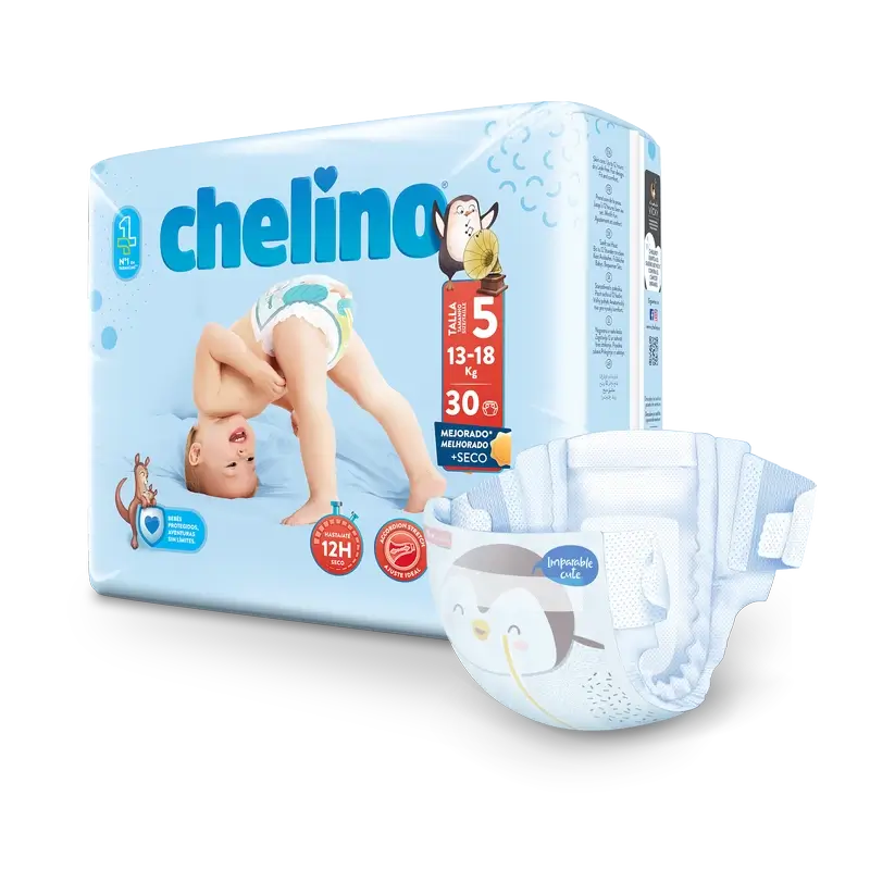Chelino Windel Größe 5 (13-18 Kg) , 30 Stück