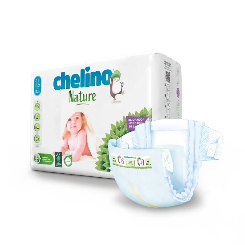 Chelino Nature Windel Größe 3 (4-10 Kg) , 36 Einheiten