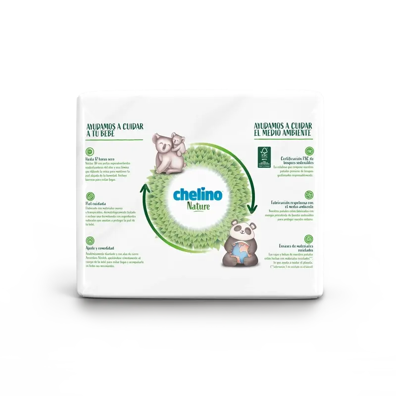 Chelino Nature Windel Größe 6 (17-28 Kg) , 27 Stück