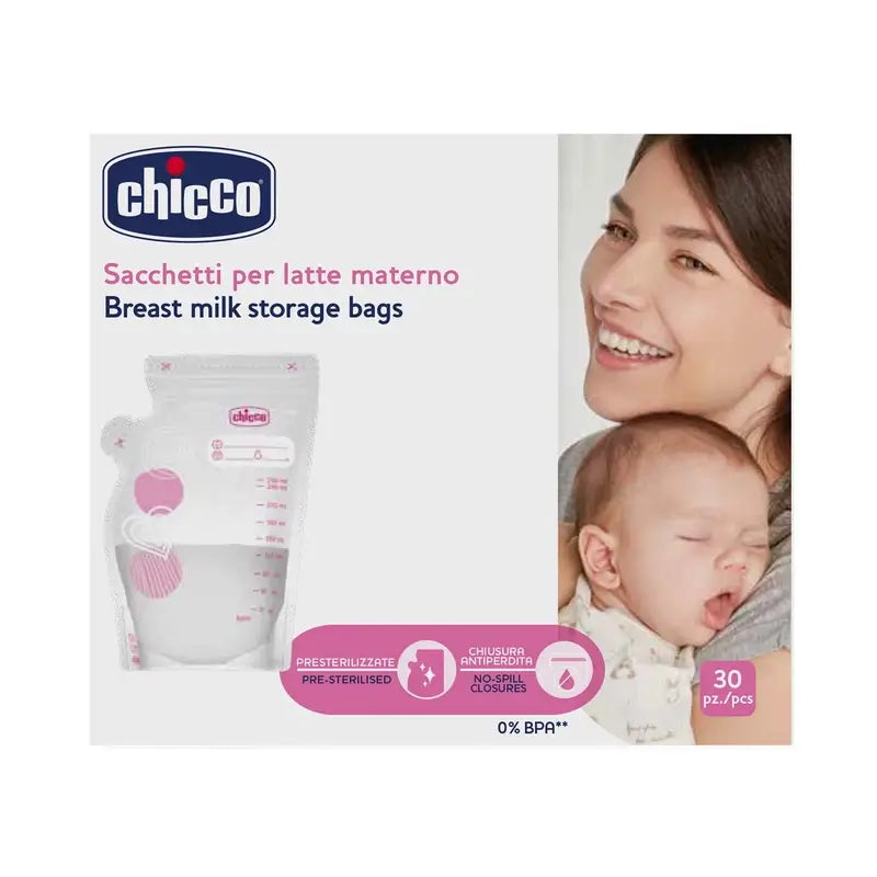 Chicco Muttermilchbeutel 30 Stück.