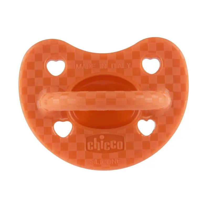 Chicco Physioforma Luxe Schnuller 16-36 2 Stück Orange-Grau