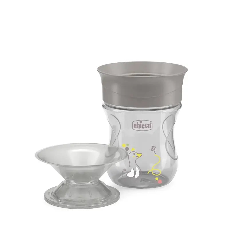 Chicco Perfect5 360 Becher 12M+ Grau 200Ml