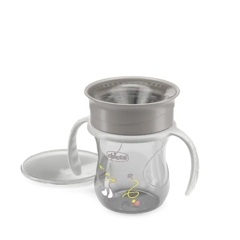 Chicco Perfect5 360 Becher 12M+ Grau 200Ml