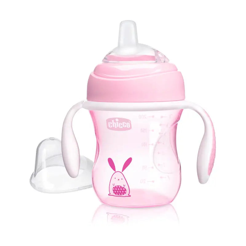 Chicco Transition Cup 4M+ Pink 200Ml