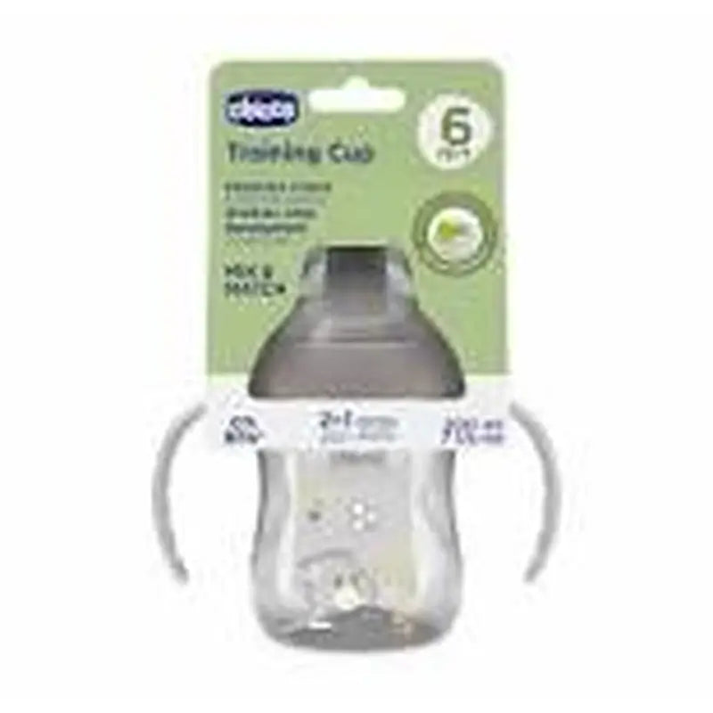 Chicco Learning Cup 6M+ Grey 200Ml