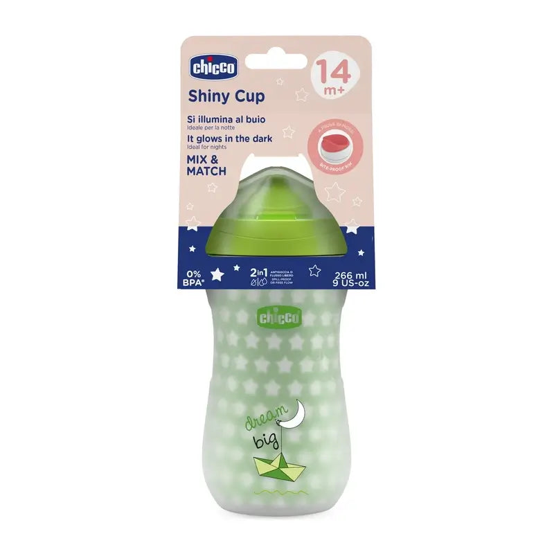 Chicco Neutraler leuchtender Becher 14M+
