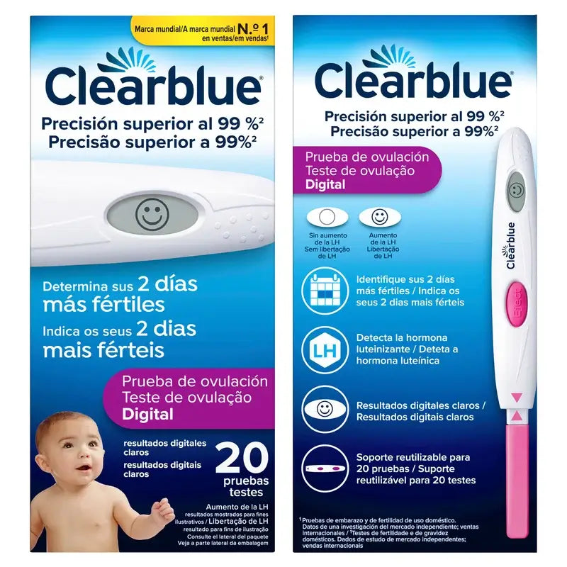 Clearblue Digitaler Ovulationstest, 20 Tests