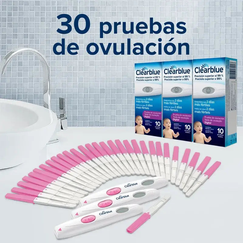 Clearblue Digitaler Ovulationstest, 30 Tests