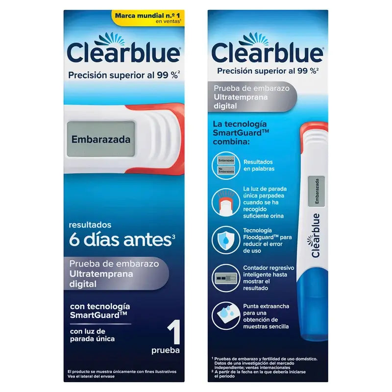 Clearblue Ultra Early Digital Schwangerschaftstest, 1 Digitaltest