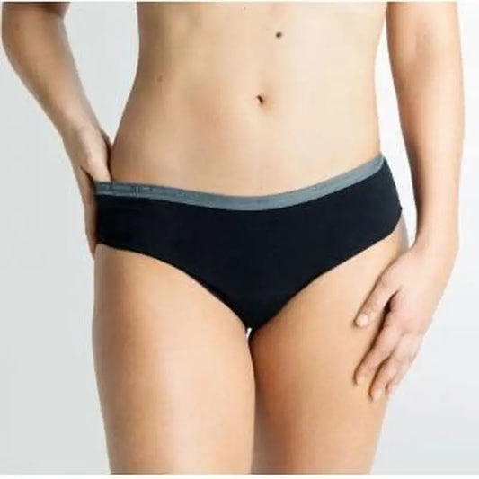 Cocoro Menstrual Panty Black/Grey Heavy Flow 0/Xxs