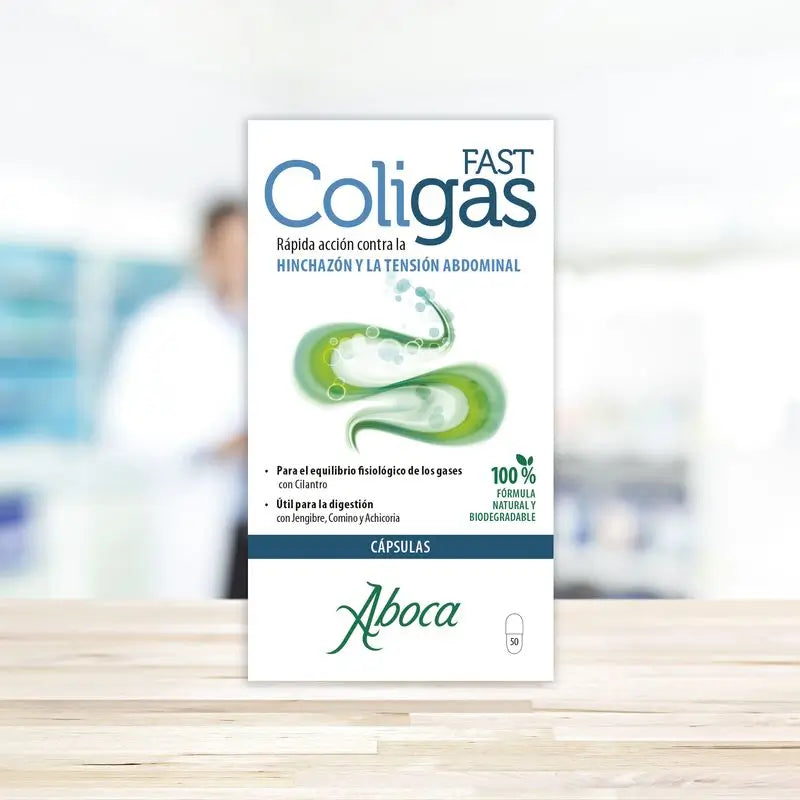 Aboca Coligas Schnell, 50 Kapseln