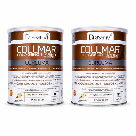Collmar Drasanvi Magnesium Kurkuma Vanille , 2X300 Gr