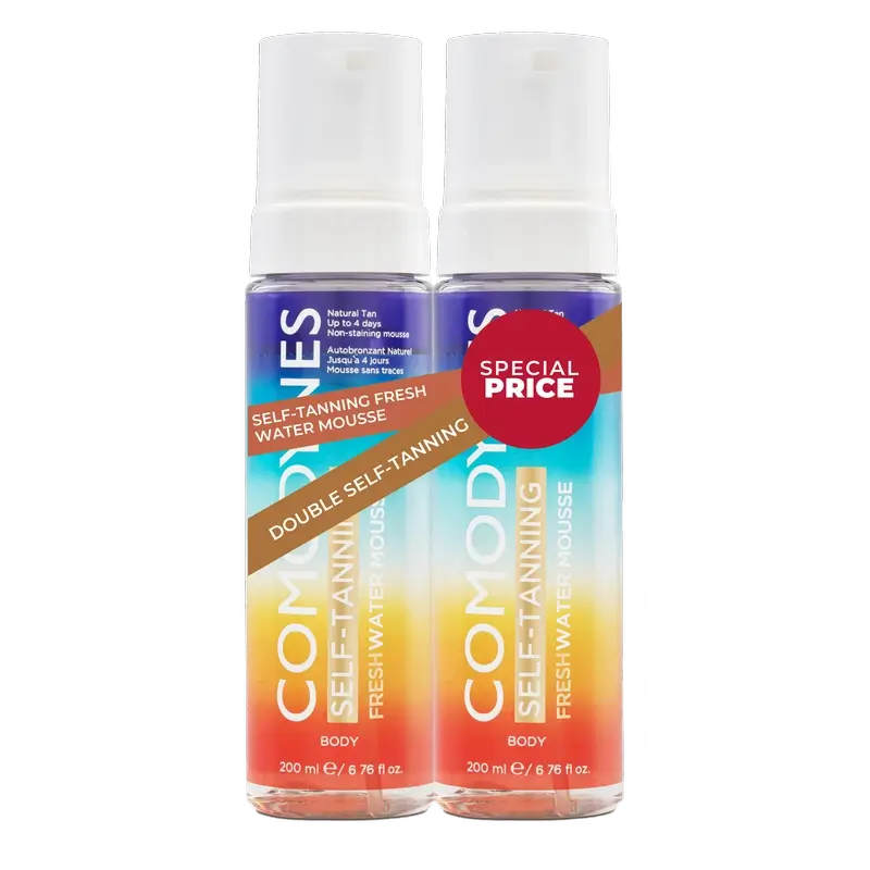 Comodynes Duplo Selbstbräunungs-Mousse, 2x200 ml