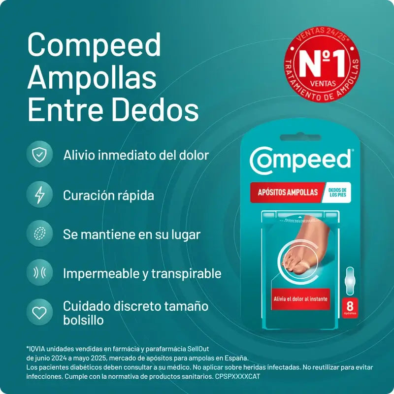 Compeed Finger-Fuß-Verband 8 Einheiten