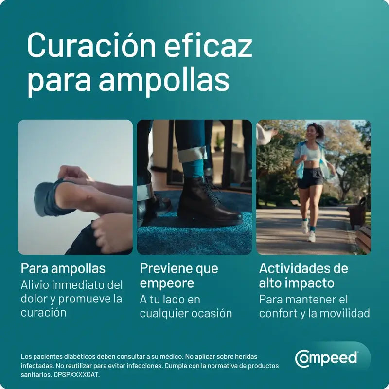 Compeed Extreme Blisters 5 Einheiten